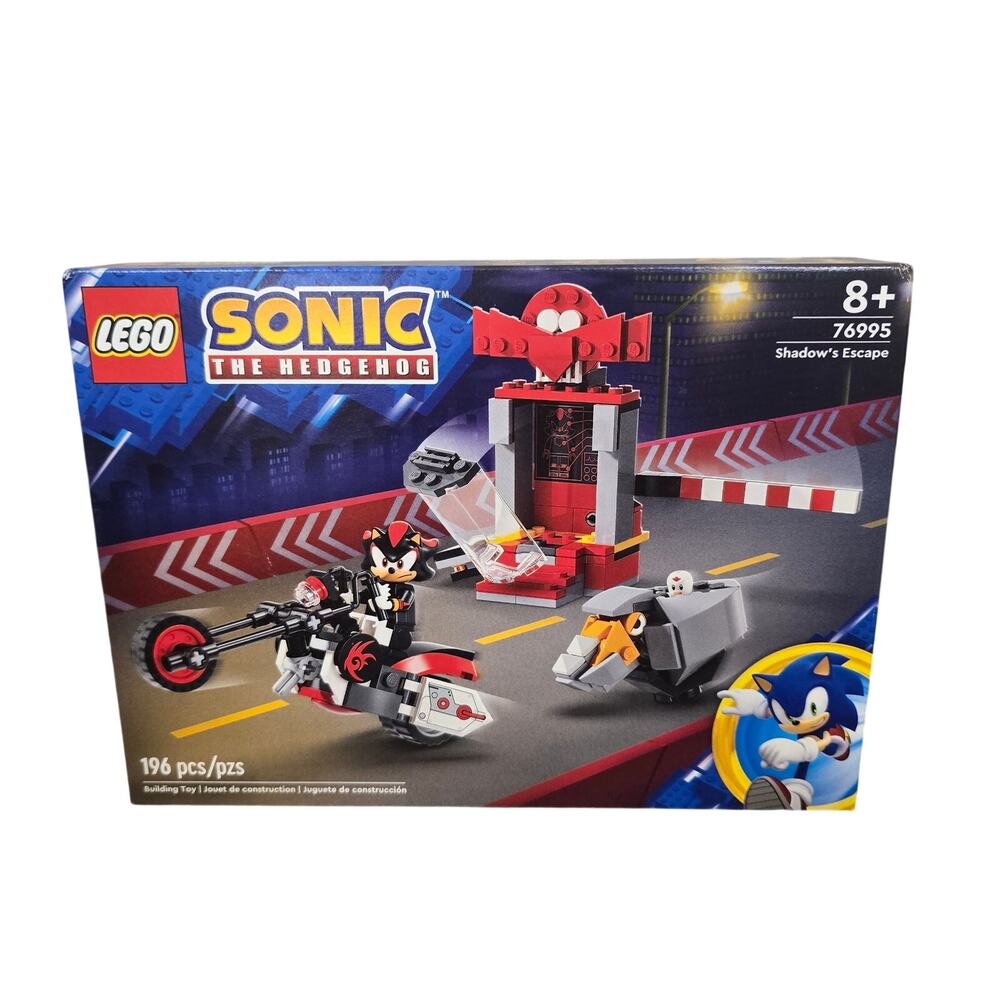 NEW Lego Sonic the Hedgehog Shadow's Escape Set 76995